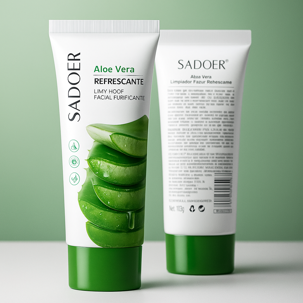 Limpiador Facial de Aloe Vera