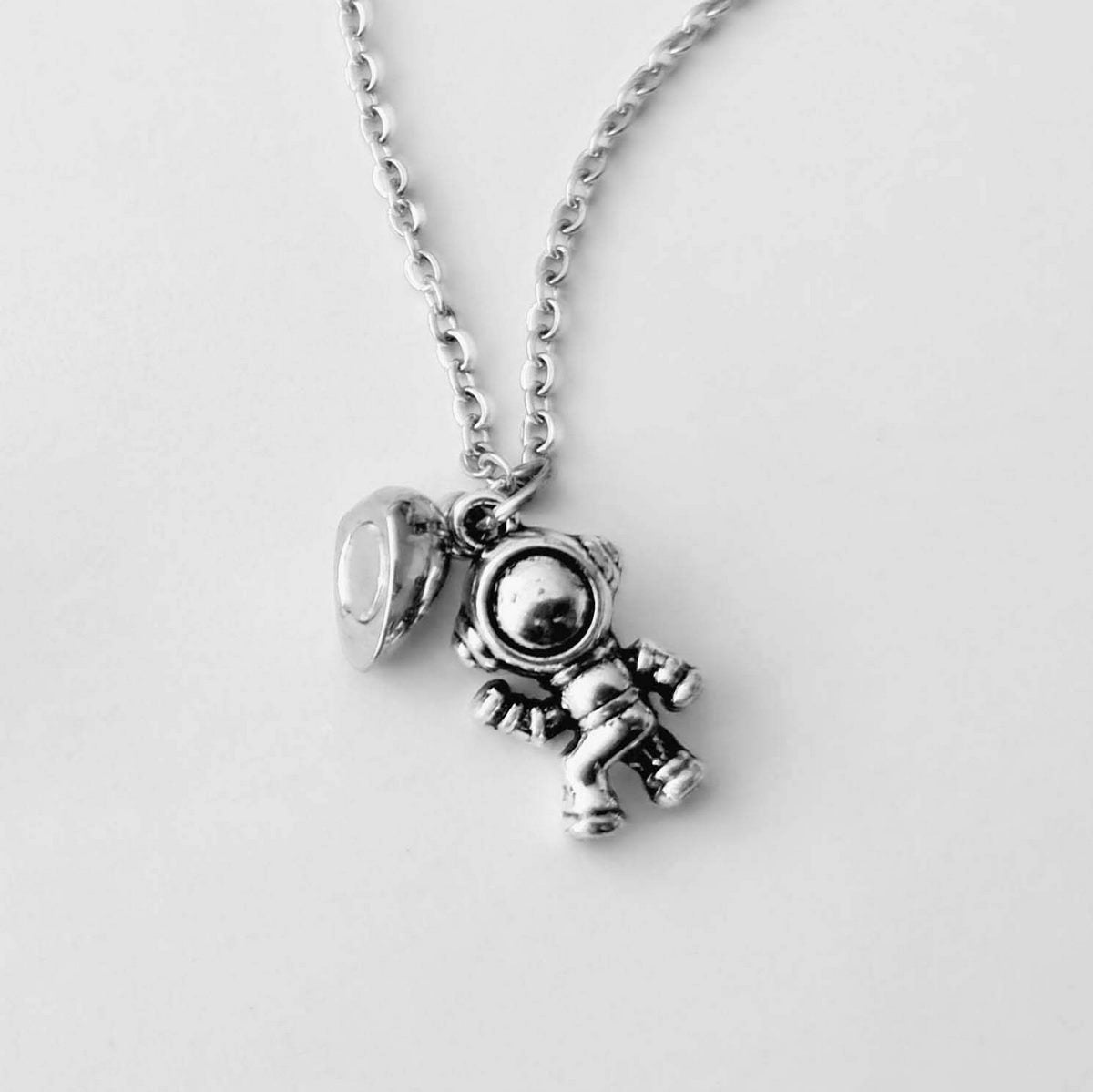 Collar Astronautas Imán Parejas Novios