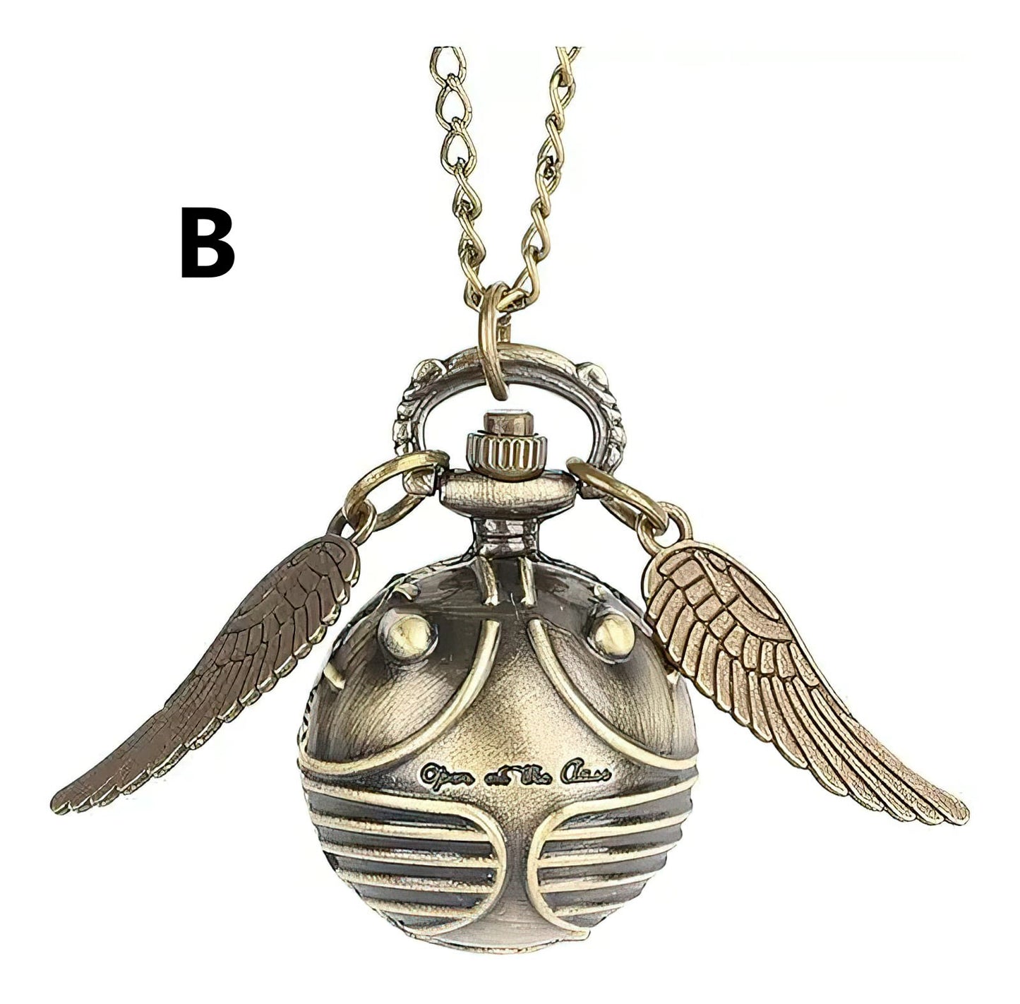 Collar Reloj Snitch Harry Potter + Estuche