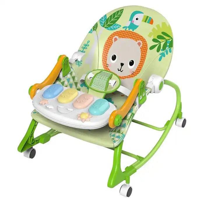 Silla Mecedora Musical Con Ruedas, Piano