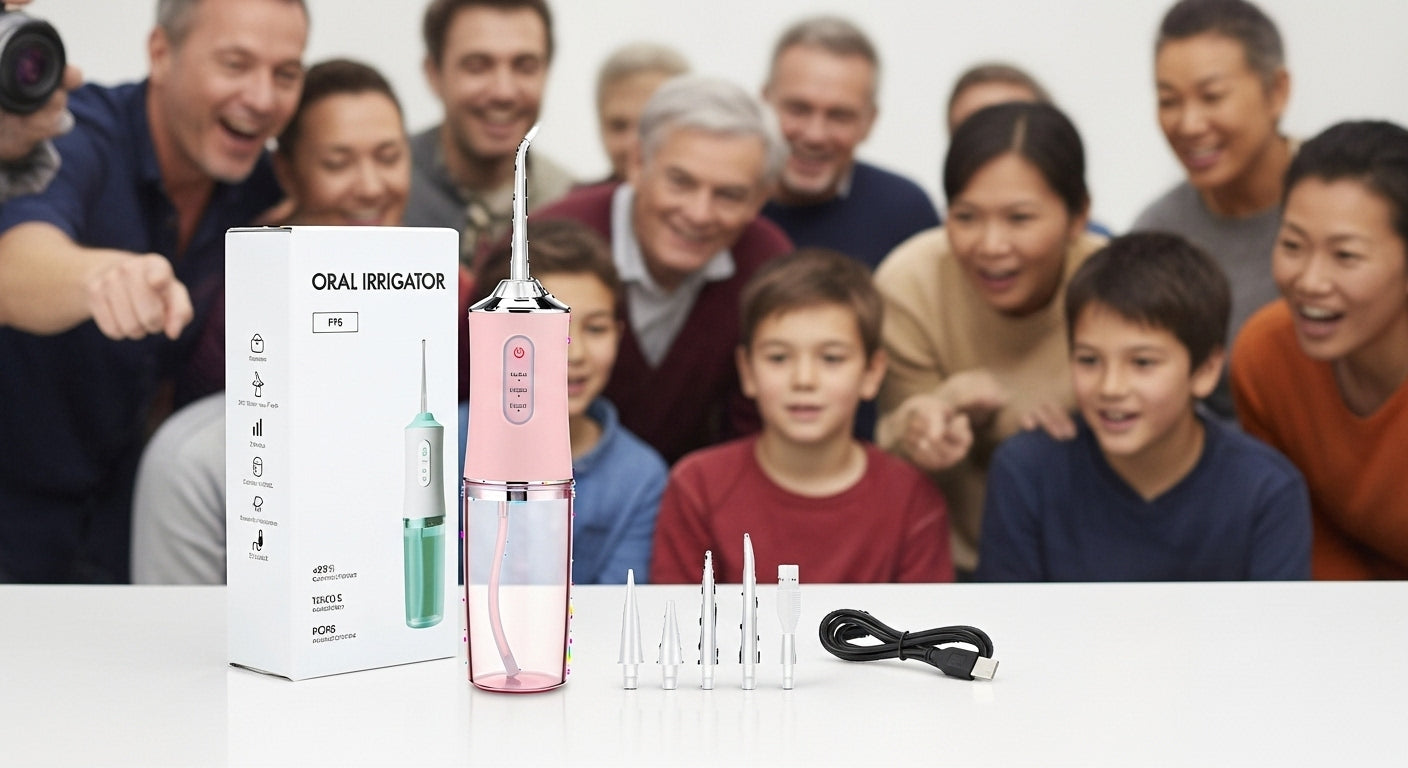 Irrigador Oral Portátil Higiene Bucal
