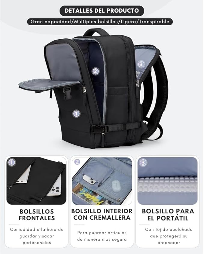 Morral Maleta Para Cabina Avion