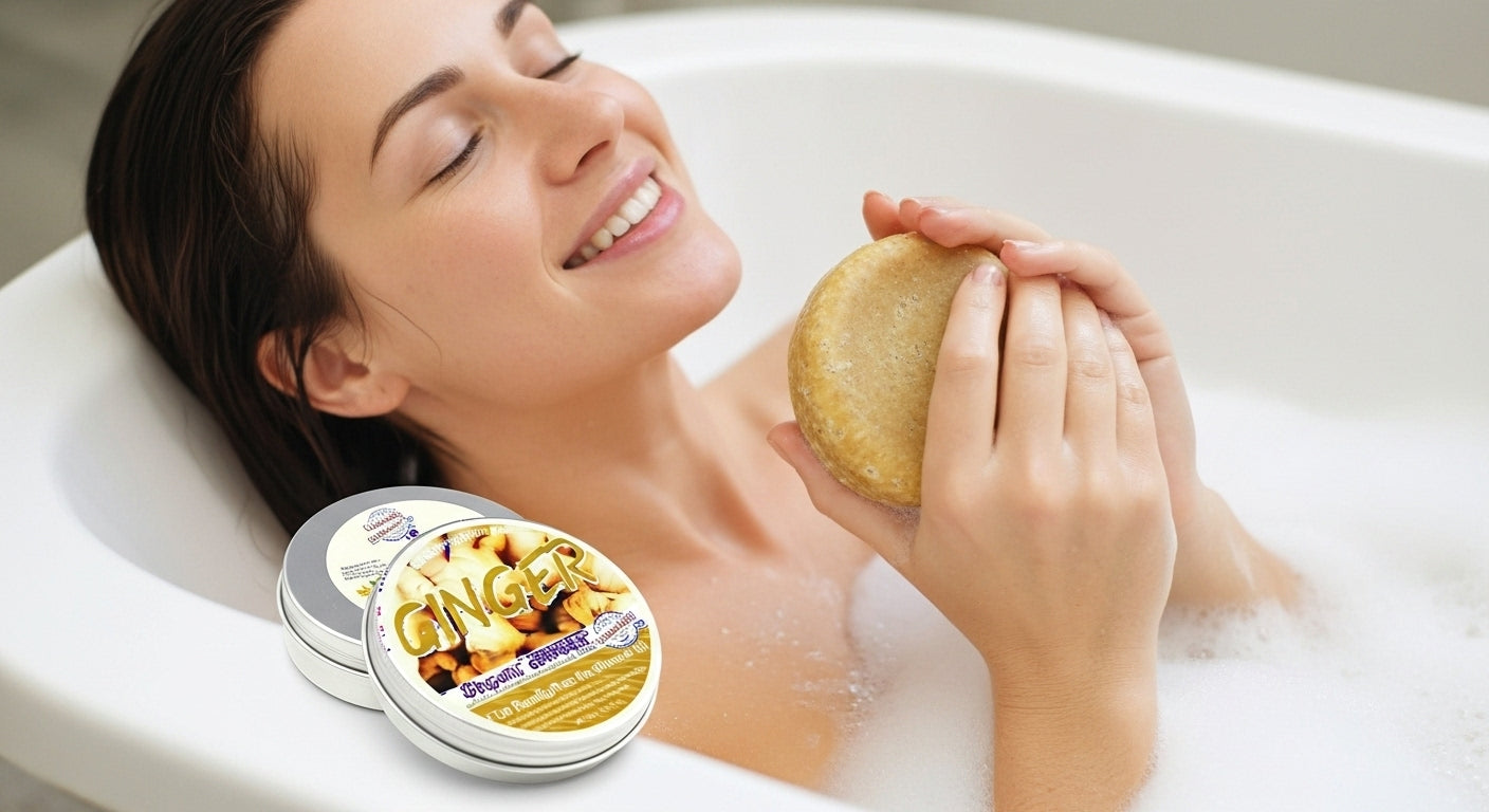 Shampoo en Barra de Gengibre