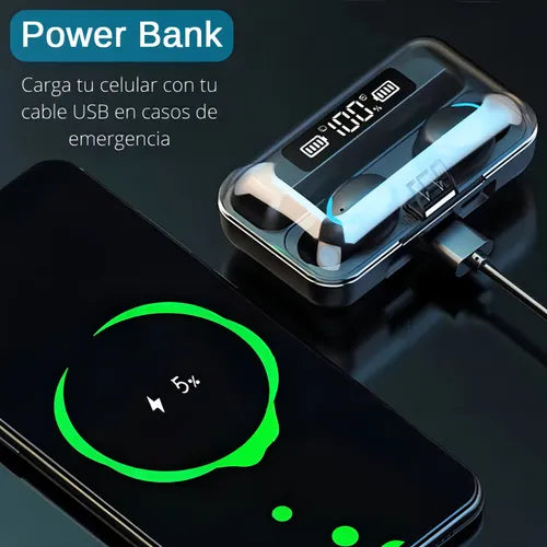 Audífonos In-ear Bluetooth F9