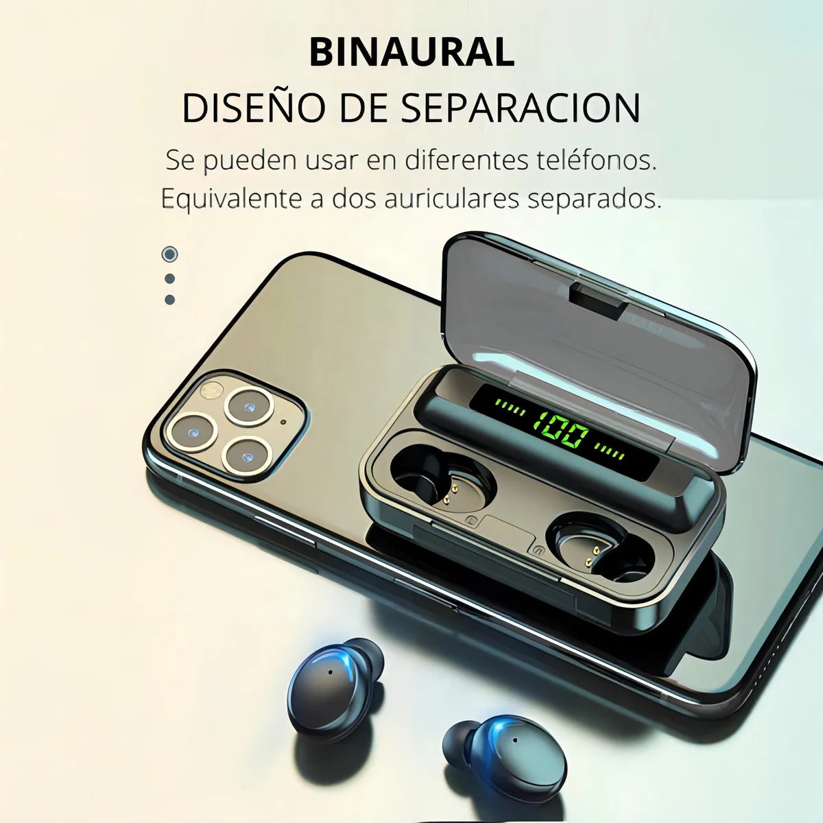 Audífonos In-ear Bluetooth F9