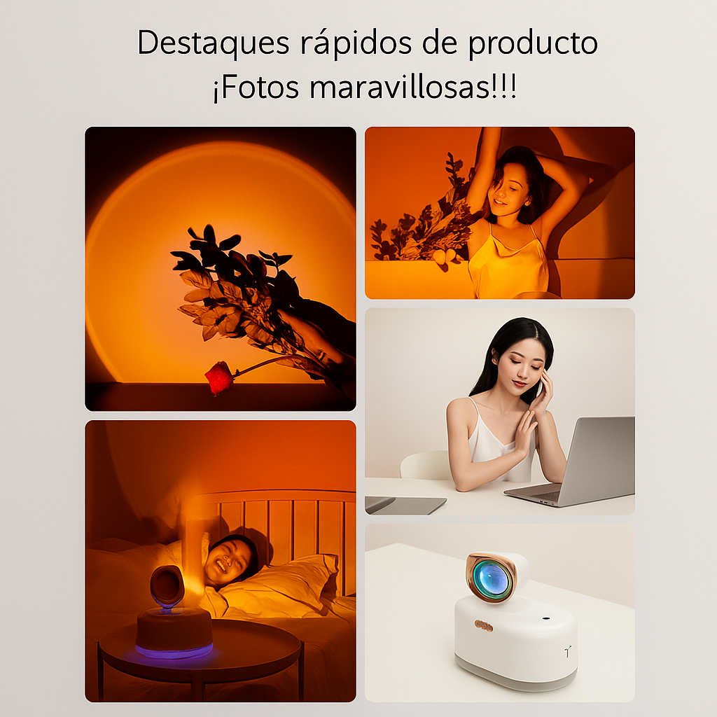 Humificador De Aromas Atardecer Sunset