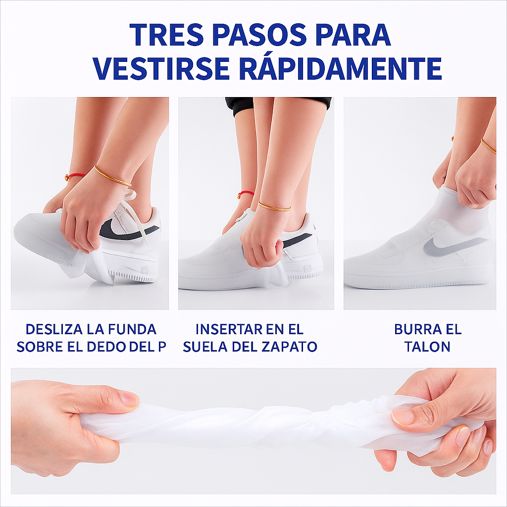 Zapatos Para La Lluvia Antideslizante