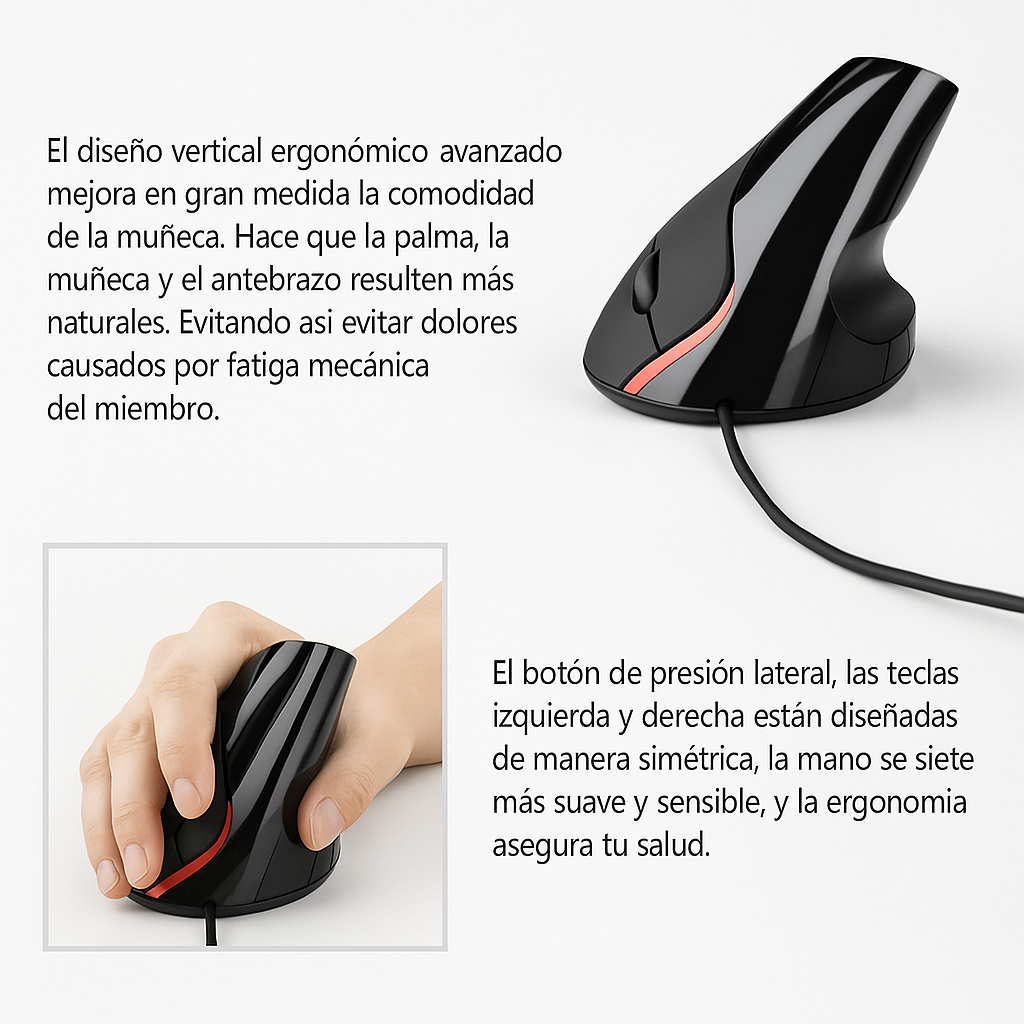 Mouse Optical Vertical 2025