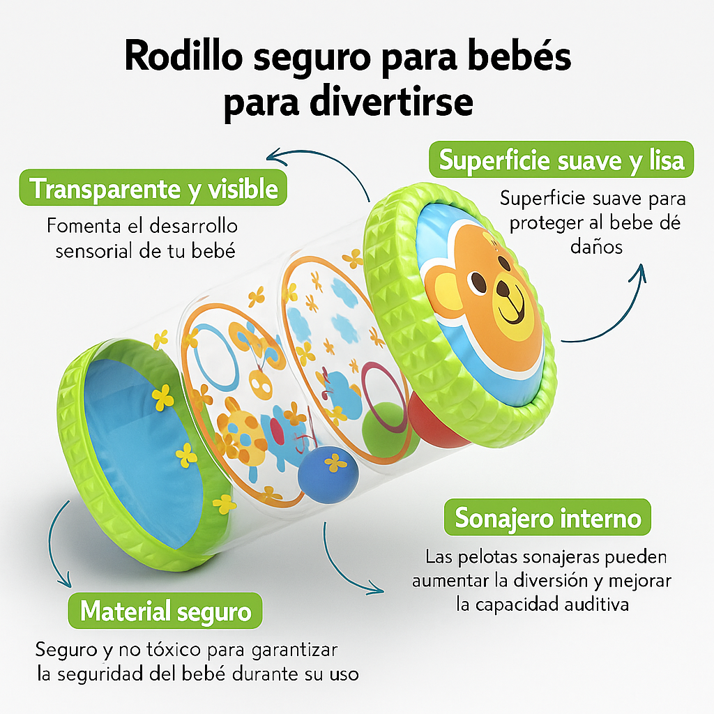 Rodillo De Gateo Inflable