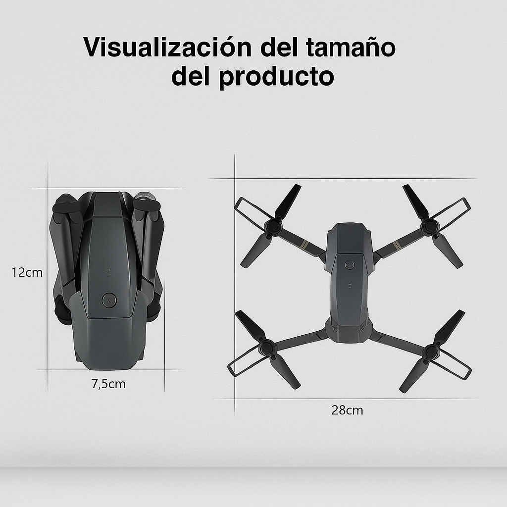 Dron E88 Pro Max Plegable