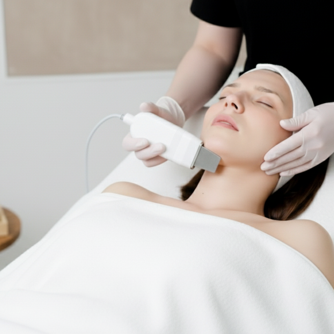 Pala Facial Exfoliante Ultrasónica