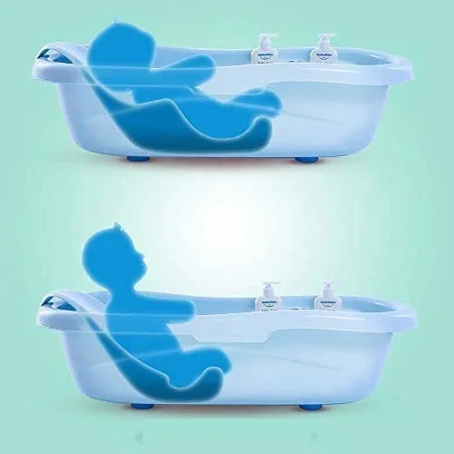 Bañera Tina Con Soporte Antideslizante