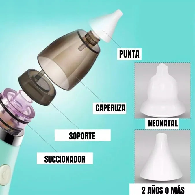 Aspirador Nasal Para Bebes Succionador