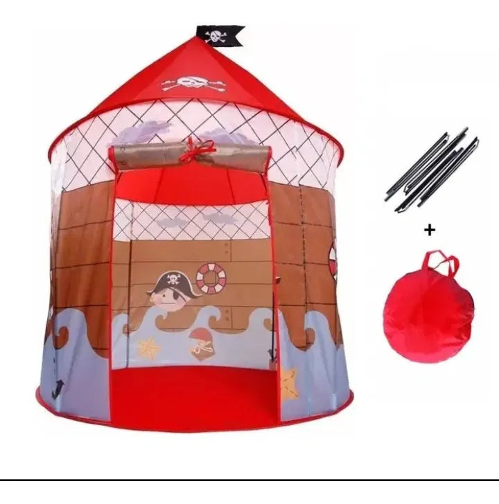 Juego infantil Carpa Castillo Rojo