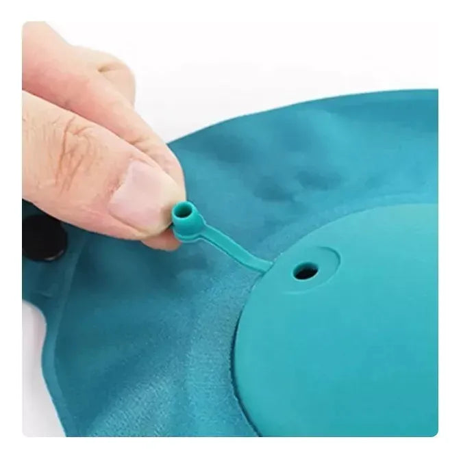 Almohada Inflable Automatica Viajera