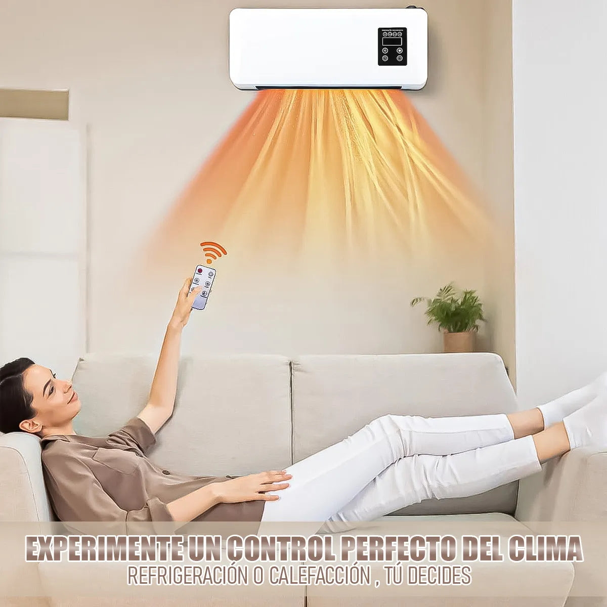 Aire y Calefactor Portátil