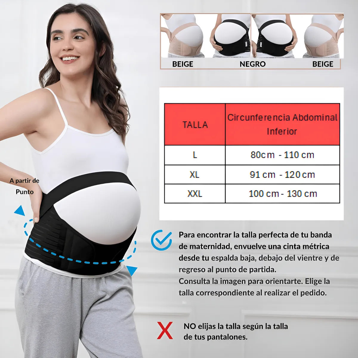 Faja Cinturón Para Embarazada