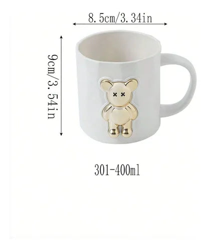 Pocillo Taza Cocina Oso Dorado
