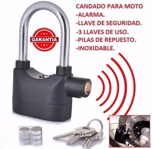 Candado Con Alarma