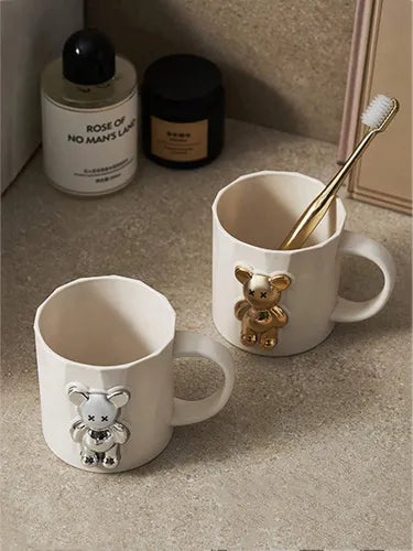 Pocillo Taza Cocina Oso Dorado