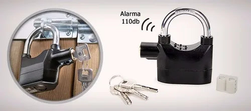 Candado Con Alarma