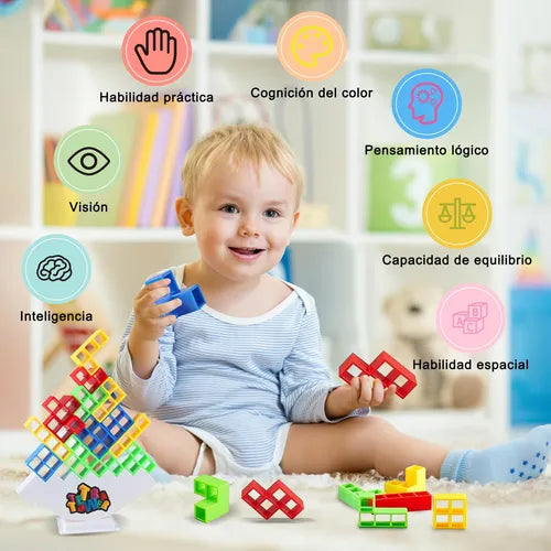 Juego Tetra Tower Bloques Equilibrio