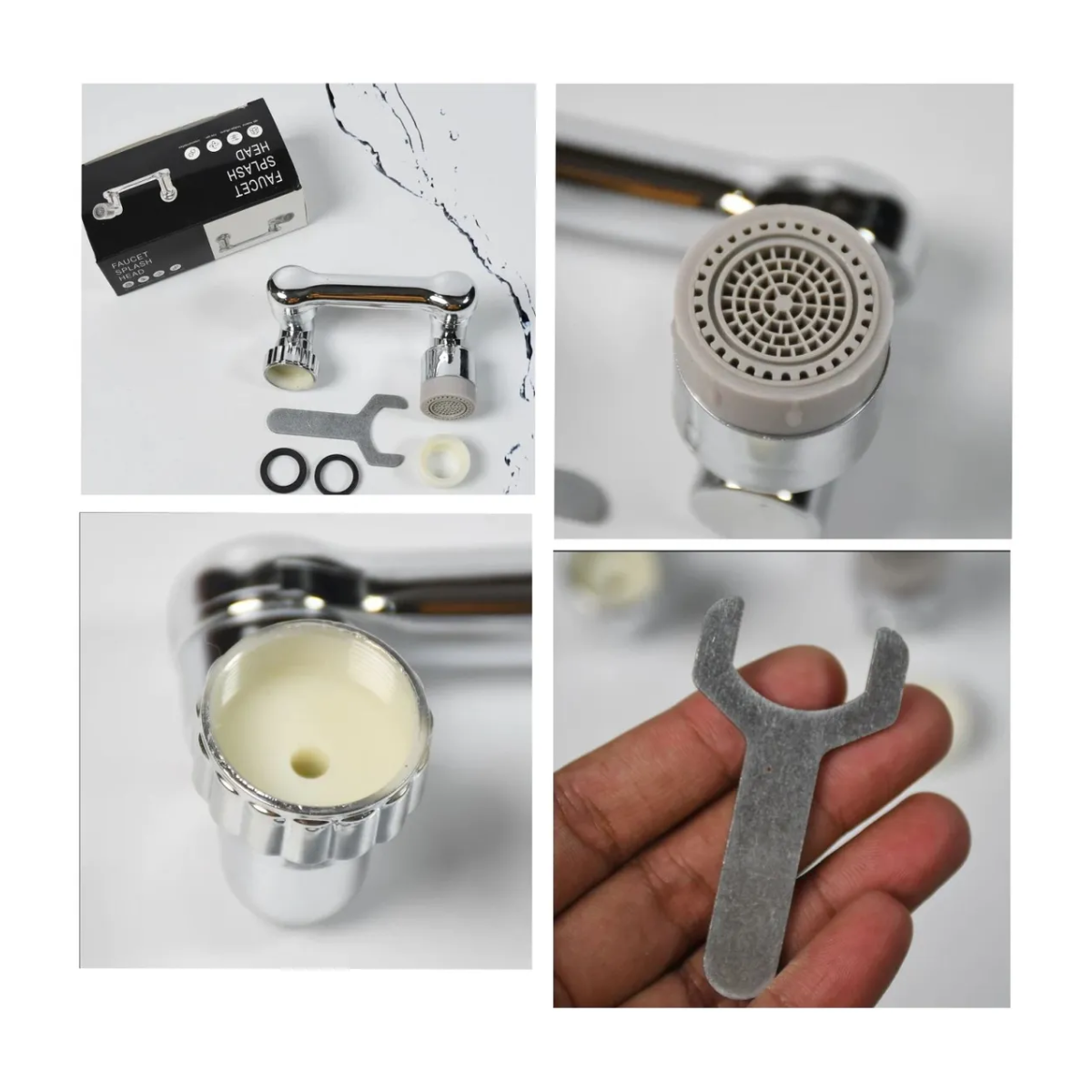 Grifo extensión giratorio multifuncional