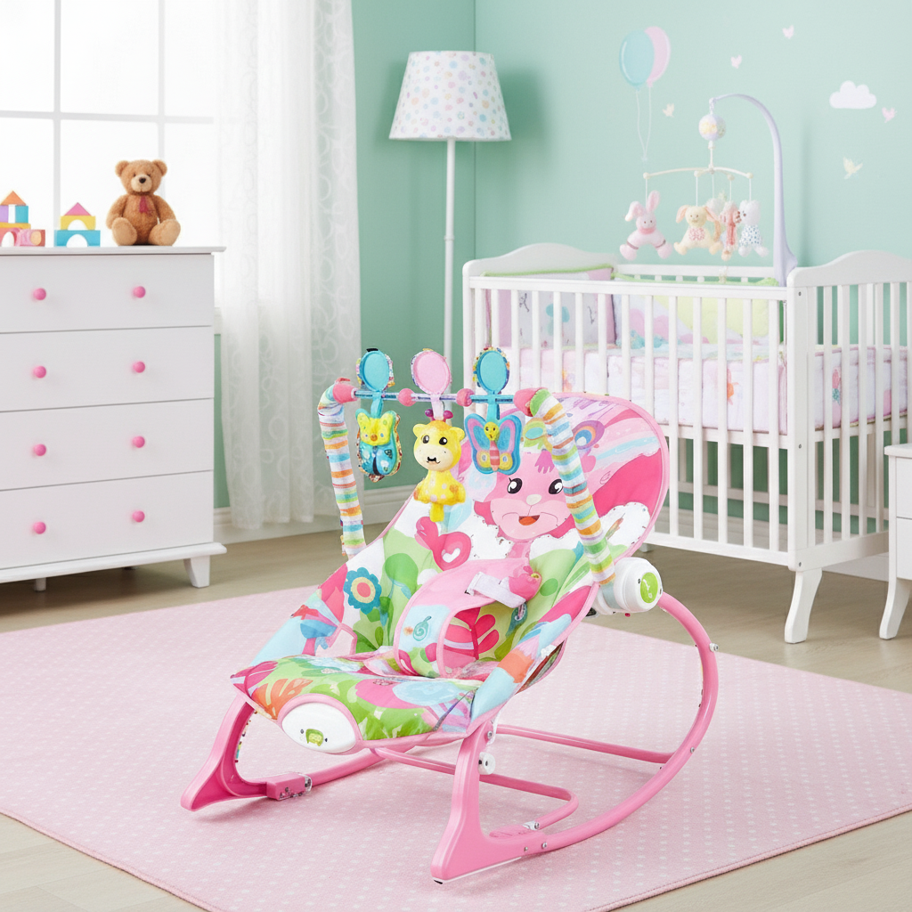 Silla Musical, Vibradora y Mecedora