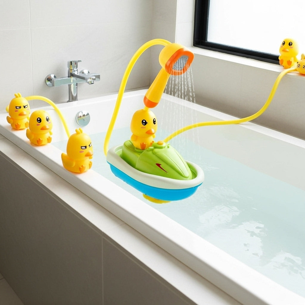Ducha Eléctrica Para Bebé De Pato