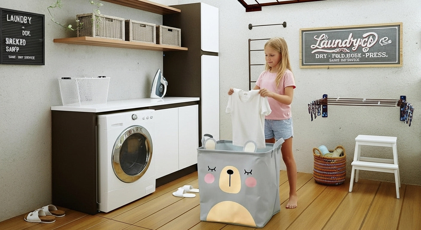 Canasta Organizadora Plegable Multiuso