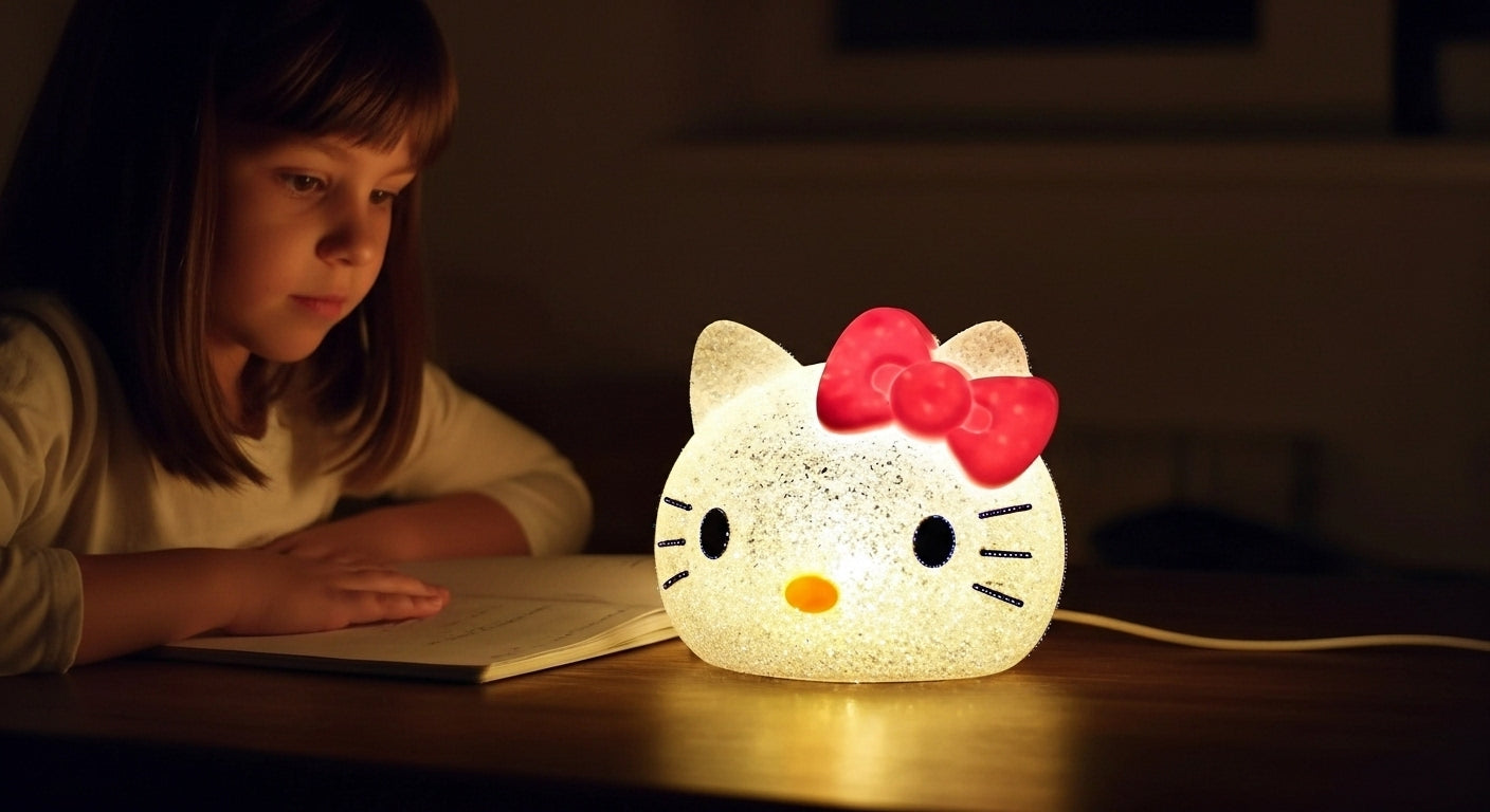 Lampara De Escritorio De Hello Kitty 3d
