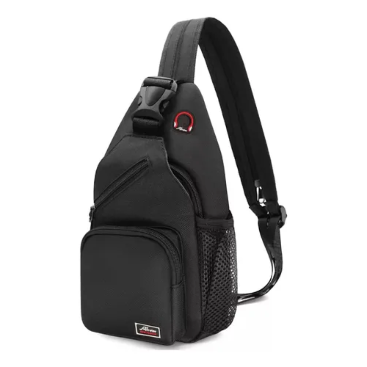 Bolso unisex de correa y cierre