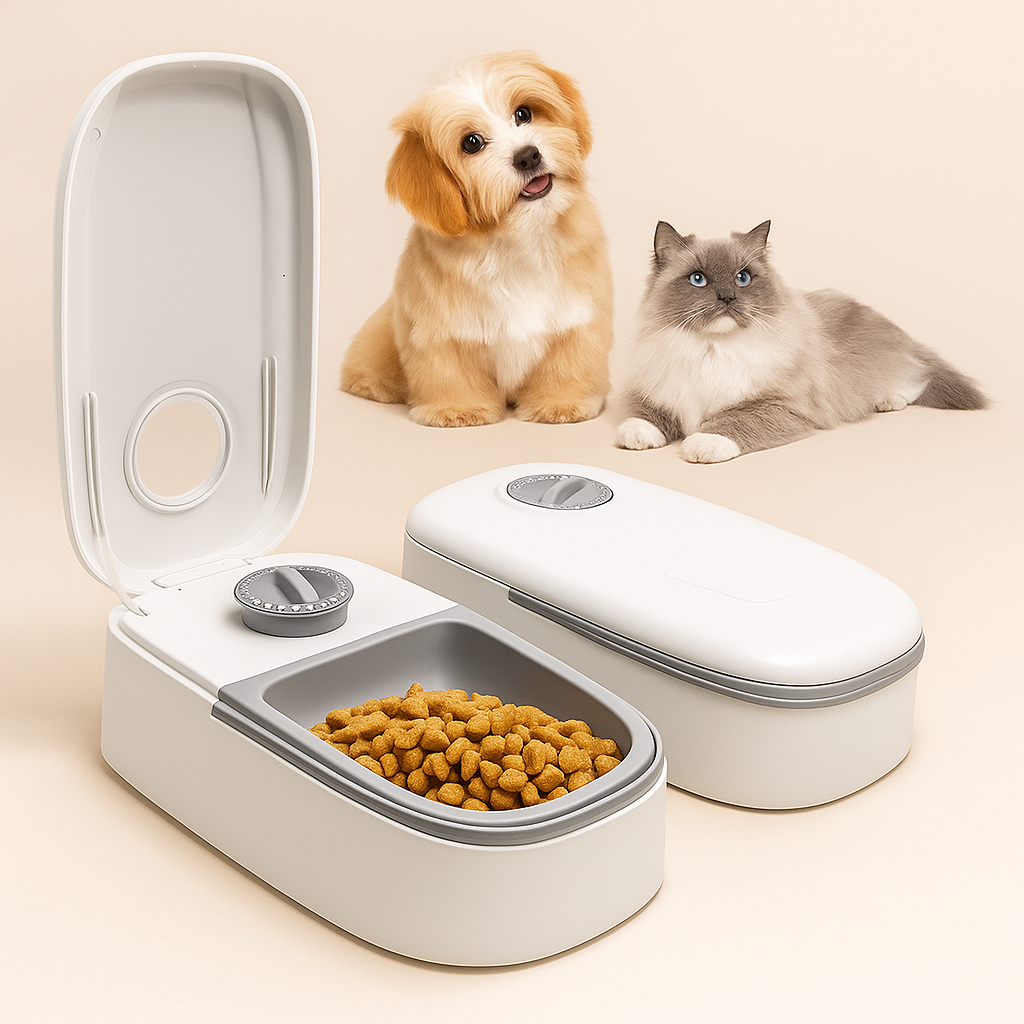Dispensador Automático de Comida Mascota