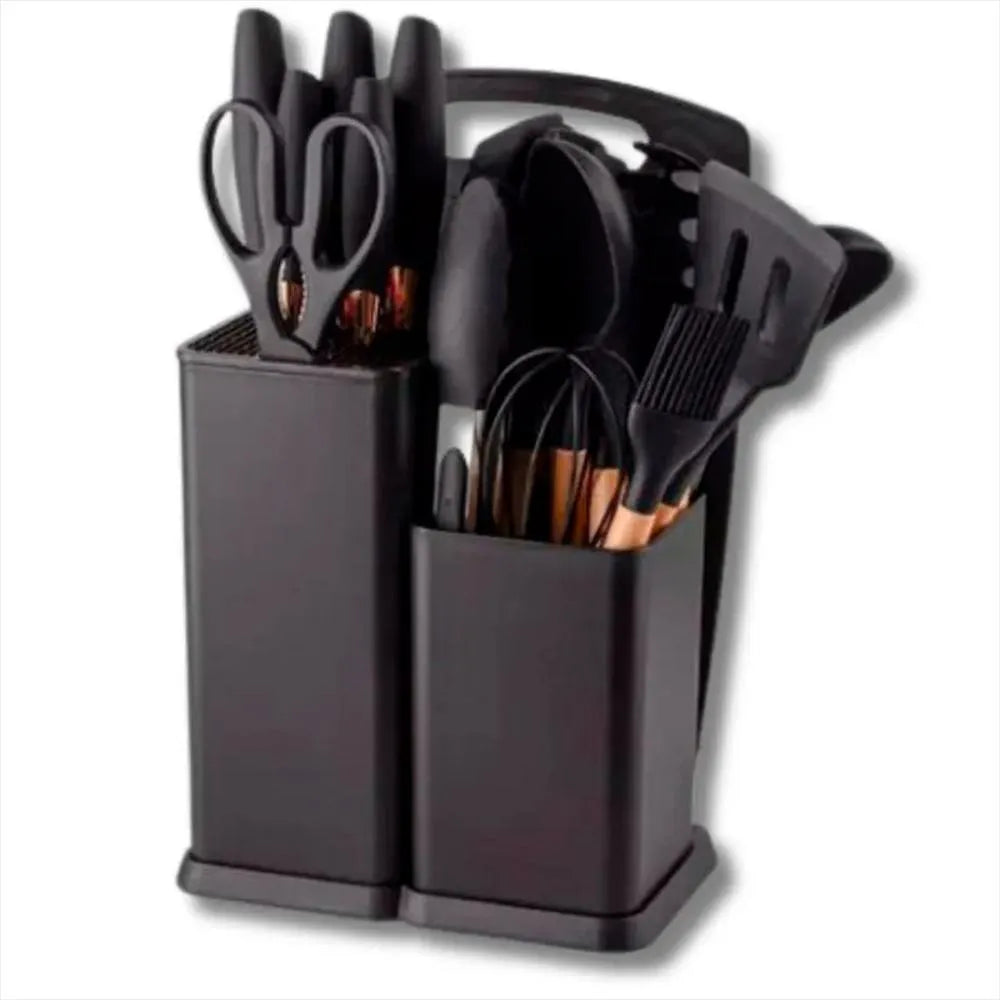 Set De Utensilios De Cocina 19 Piezas