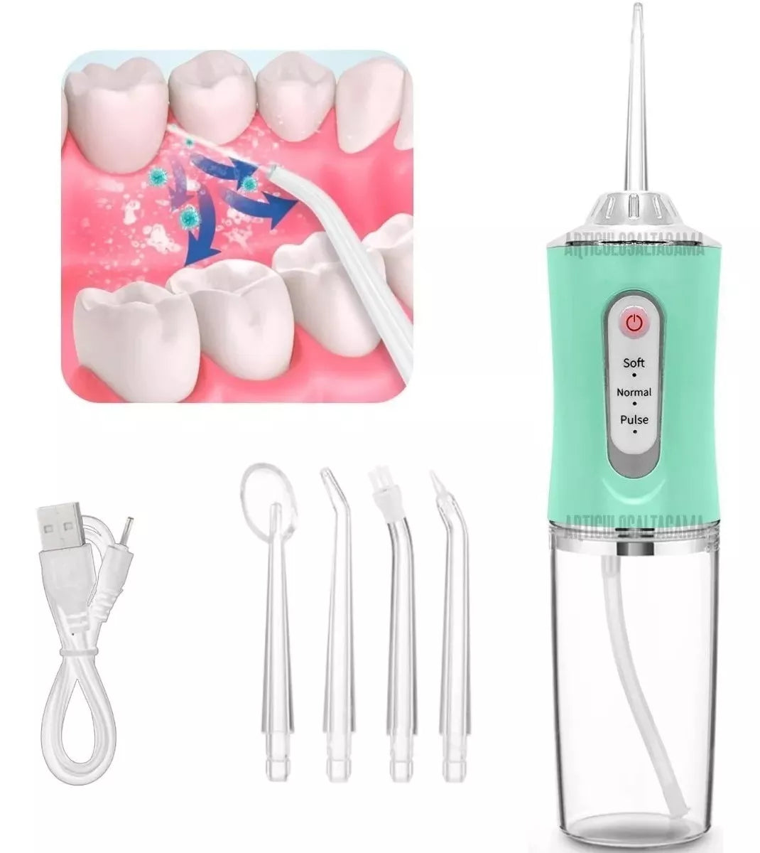 Irrigador Oral Portátil Higiene Bucal