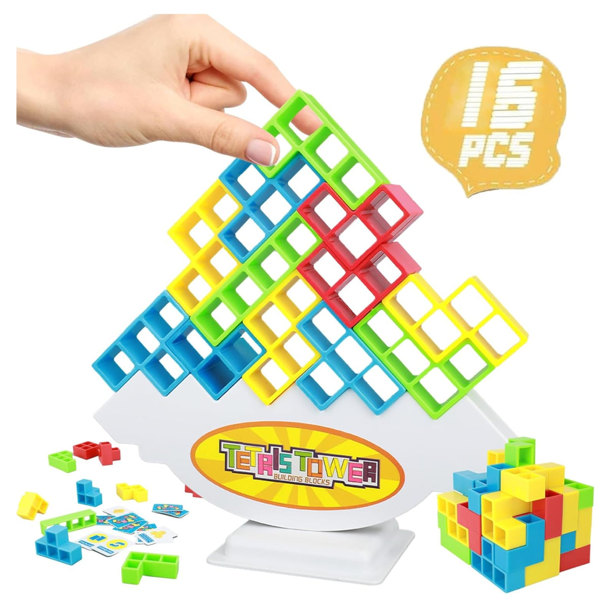 Juego De Equilibrio De Torre Tetra