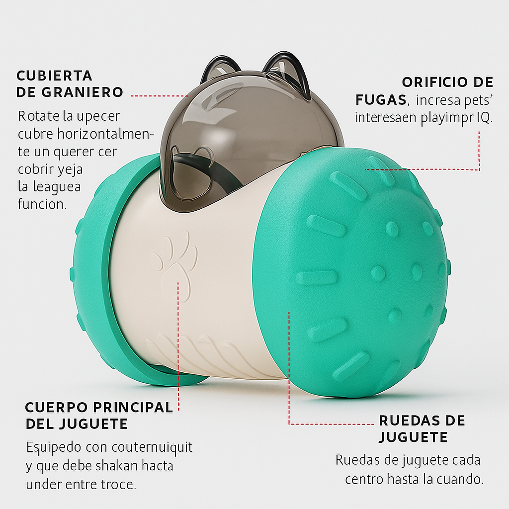 Dispensador Didáctico Para Mascotas