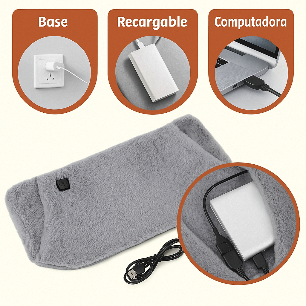 Cinturón Calefactor Eléctrico Con Bolsillo
