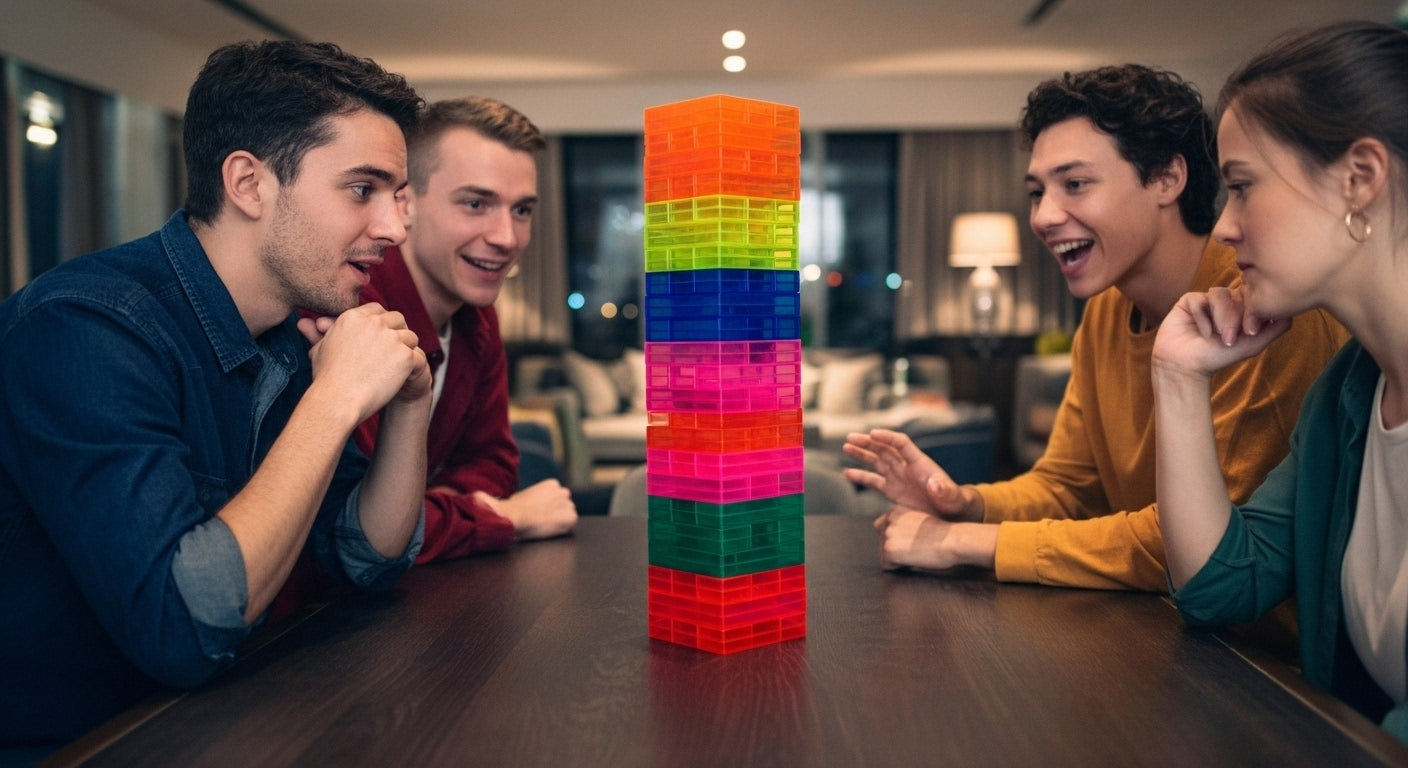 Jenga Acrilico Fluorescente