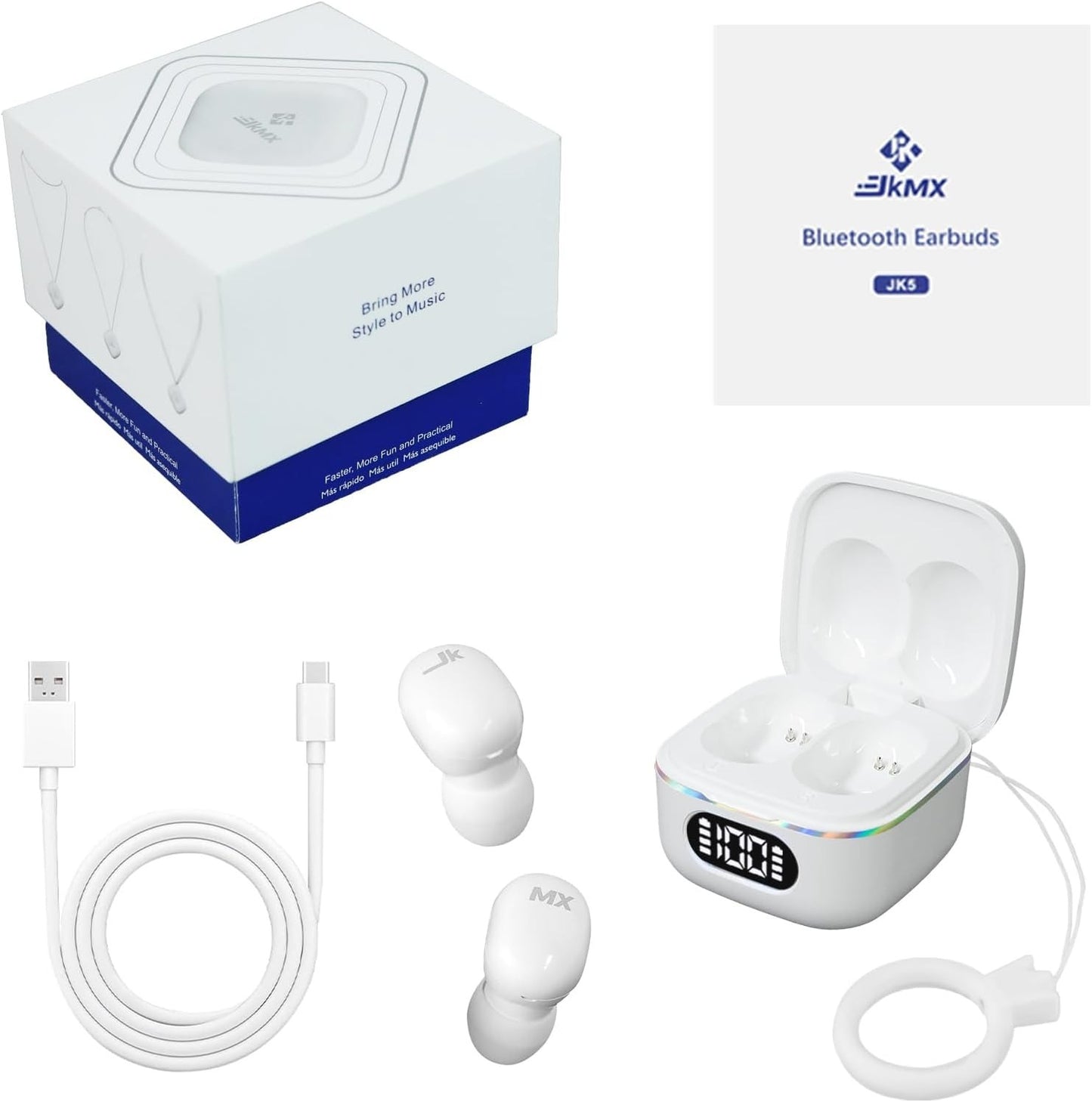 Mini Audifonos JKMX inalambricos JK5