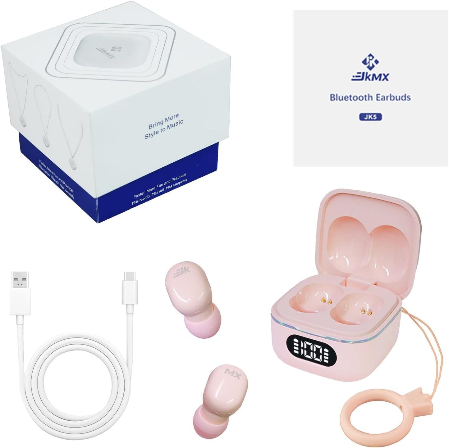 Mini Audifonos JKMX inalambricos JK5