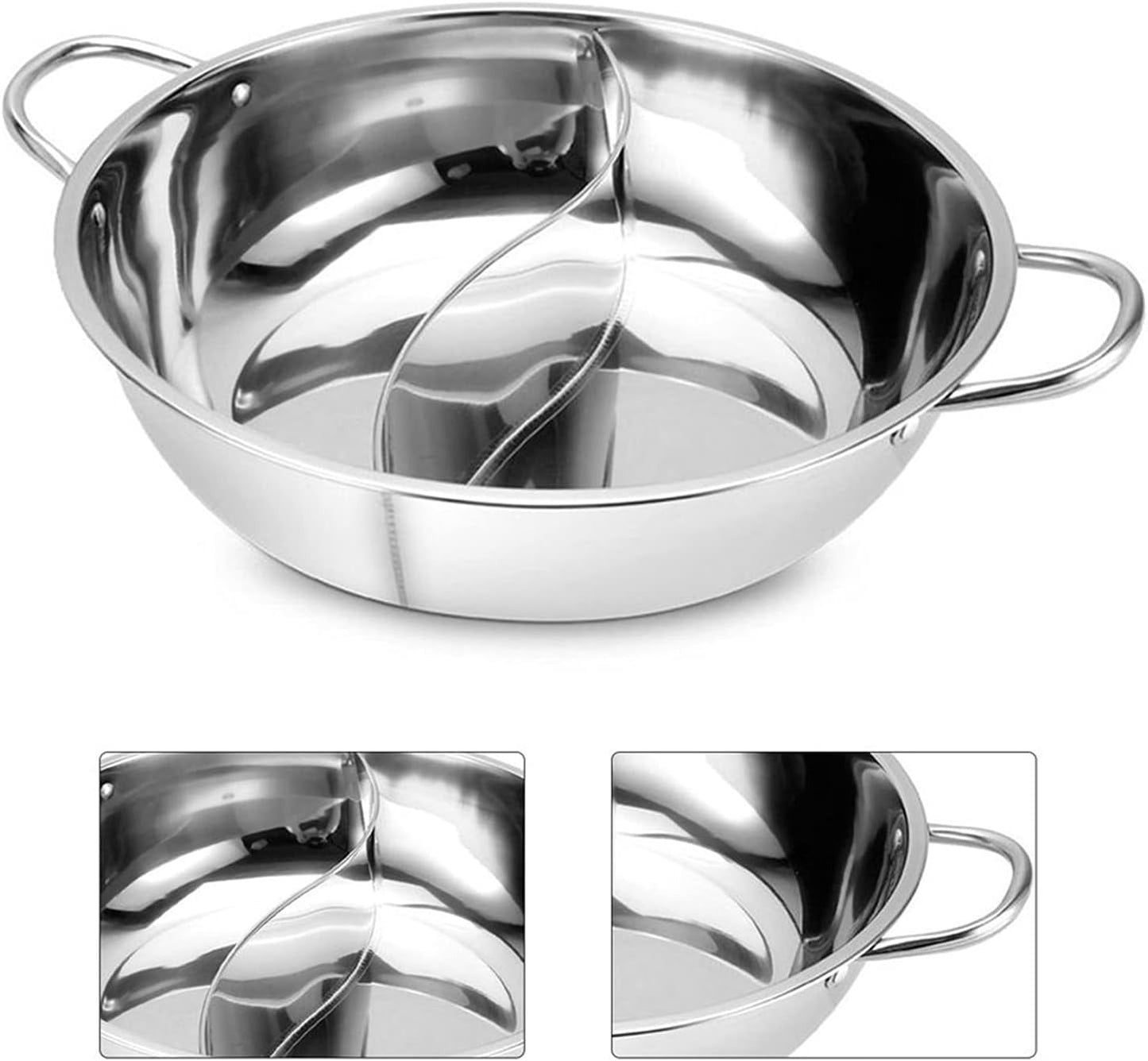 Olla Doble Compartimiento Hot Pot