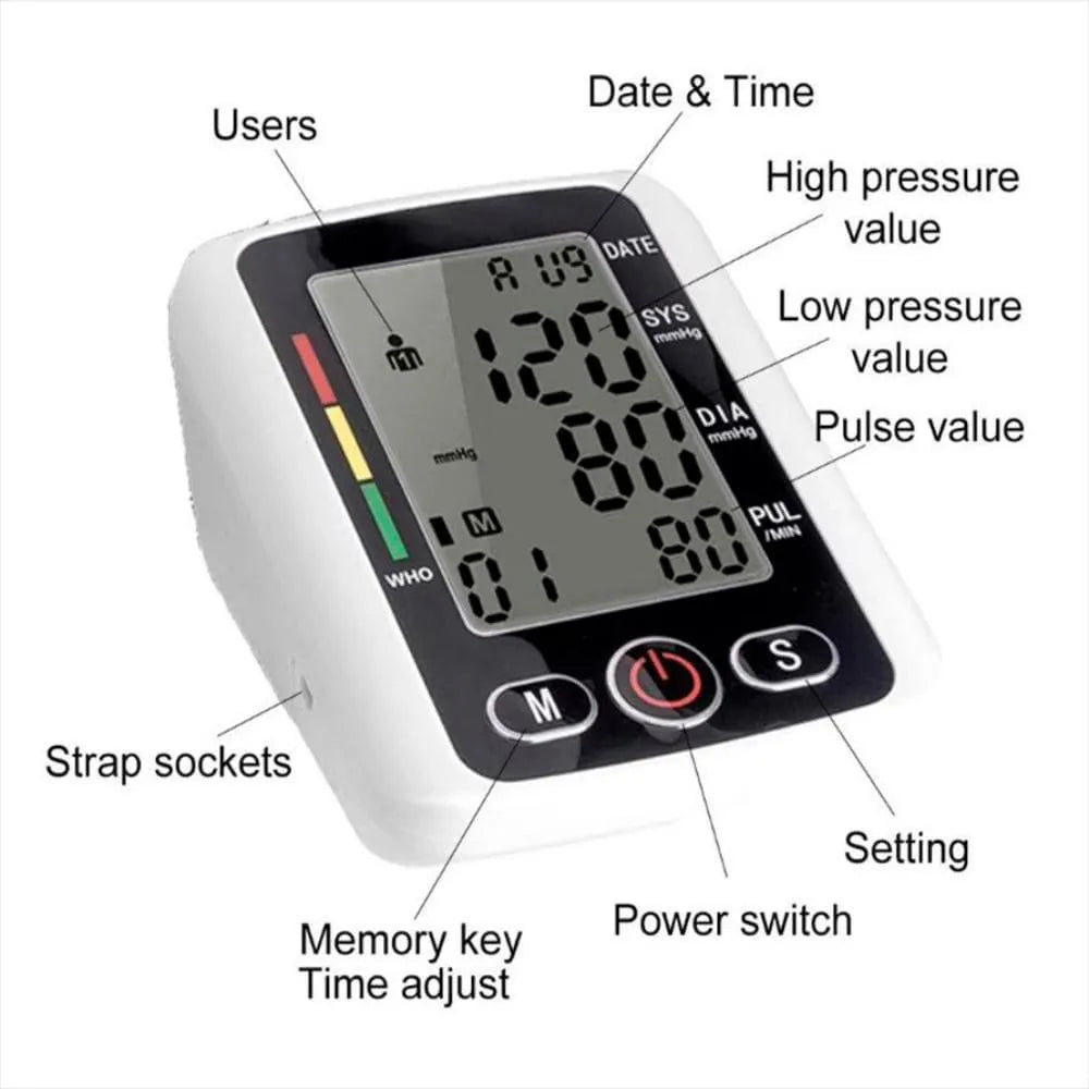 Tensiómetro Digital Profesional para Brazo con VOZ