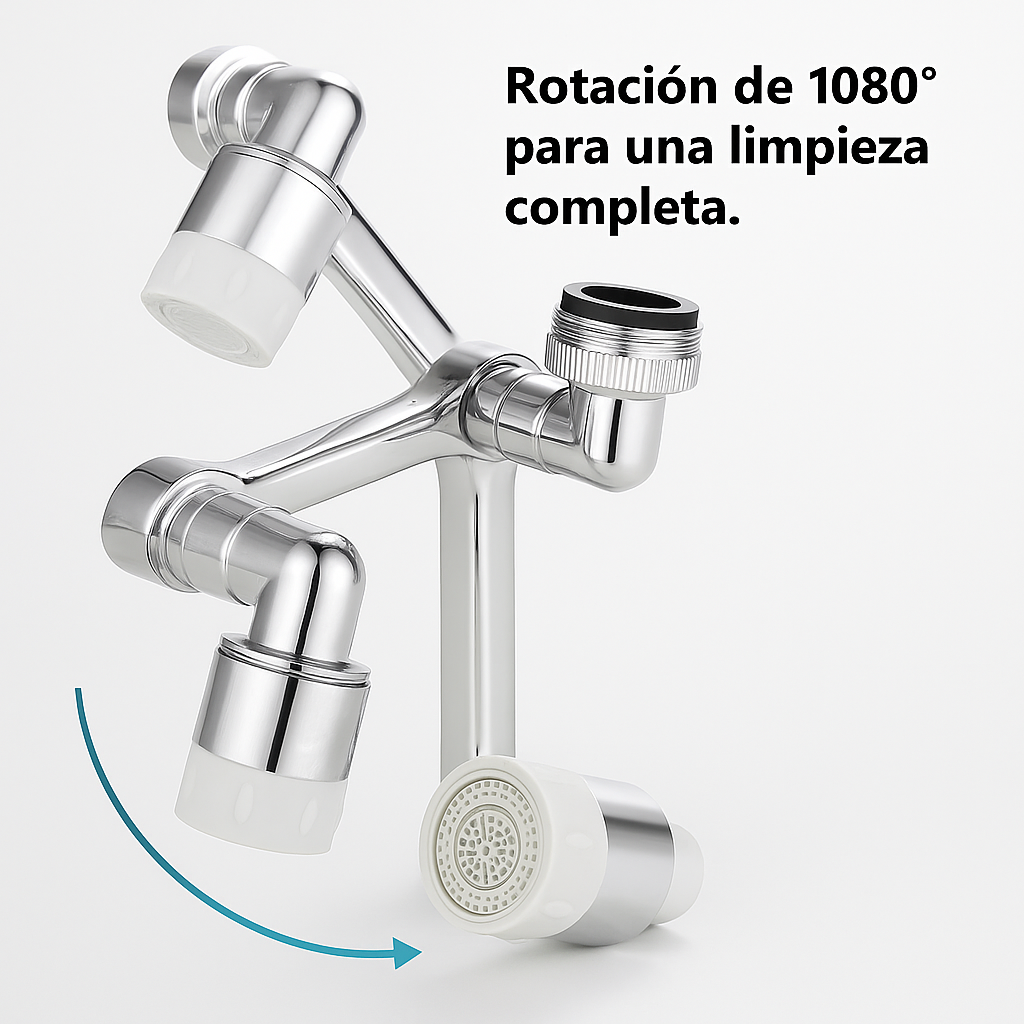 Grifo extensión giratorio multifuncional