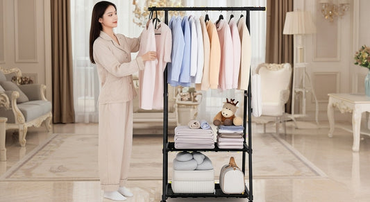 Organizador De Ropa 2 Niveles