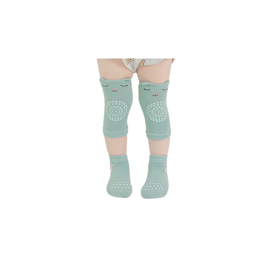Combo Medias Y Rodilleras Antideslizantes