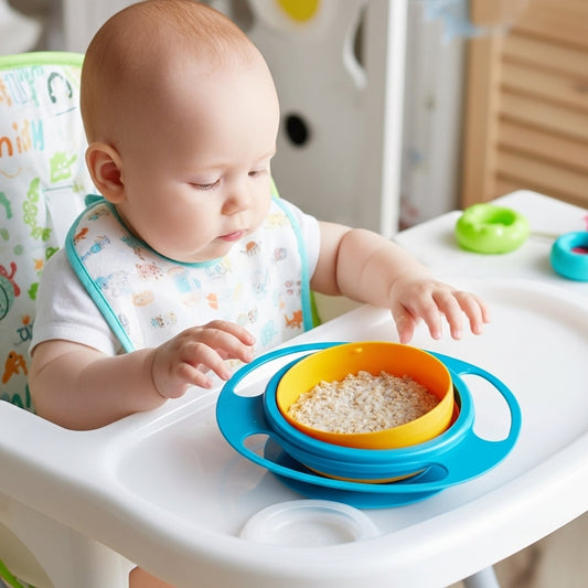 Plato Giratorio Antiderrames Para Bebes