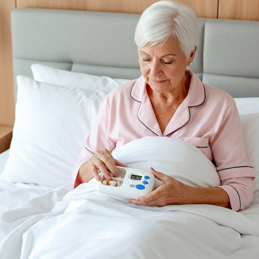 Pastillero Con Alarma Recordatorio