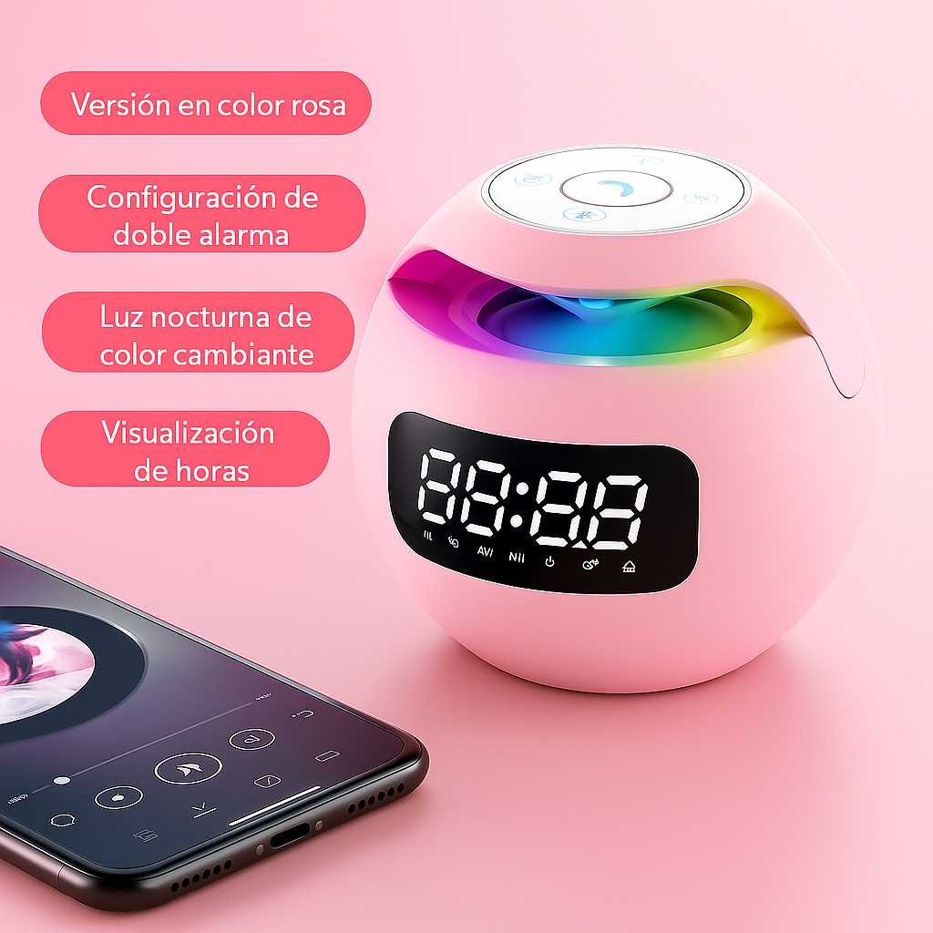 Radio Reloj Digital Esfera