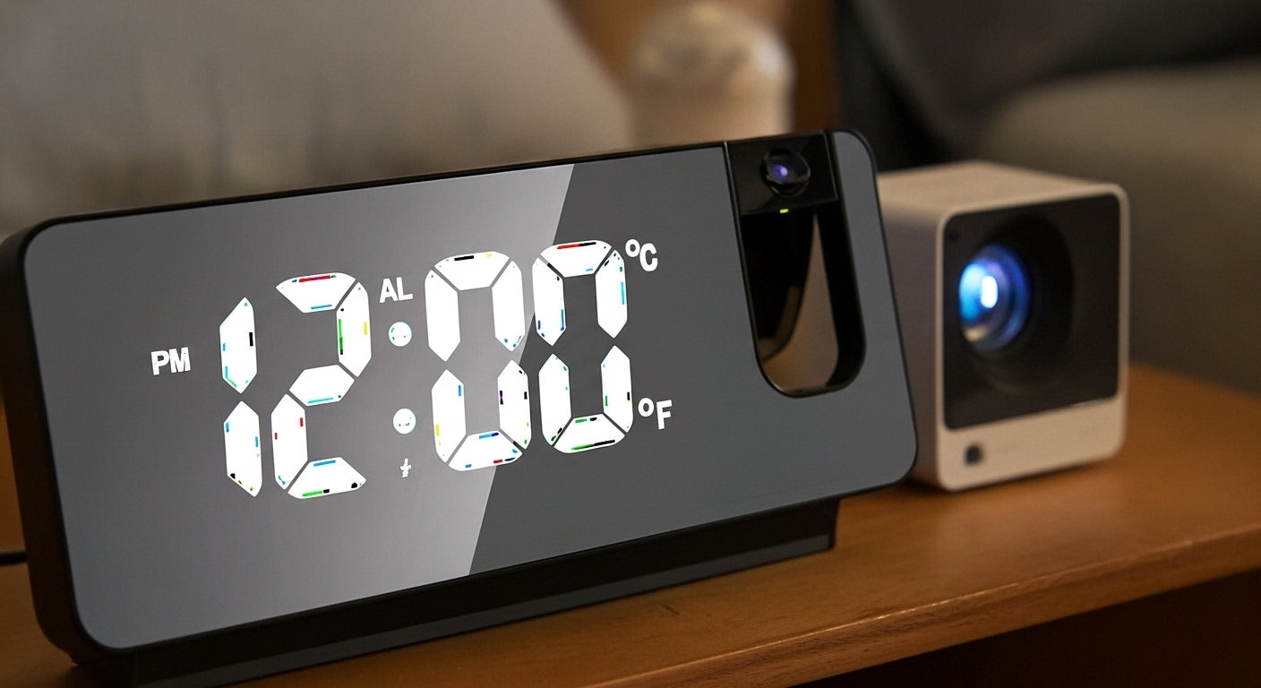 Reloj Despertador Digital Proyector